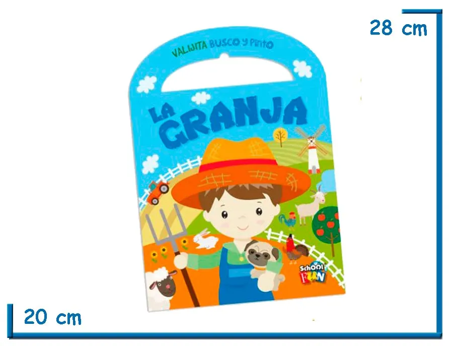 LIBRO VALIJA BUSCO Y PINTO LA GRANJA